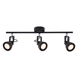 Nordlux Spot ASLAK track, 3 flames, GU10, black