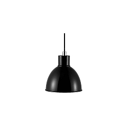 Pendelarmatuur POP E27 IP20, zwart 
