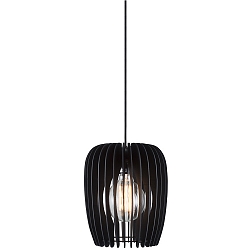 Pendelarmatuur TRIBECA 24 E27 IP20, zwart dimbaar