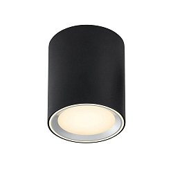 LED Ceiling luminaire FALLON LONG Downlight, 8,5W, 2700K, 500lm, Moodmaker circuit, black