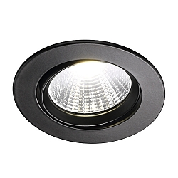 Plafondinbouwarmatuur FREMONT IP23, zwart