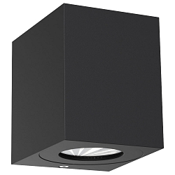 wall luminaire CANTO KUBI 2 UP/DOWN IP44, seaside black 