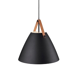 Pendelarmatuur STRAP 48 E27 IP20, zwart 
