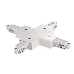 Nordlux X-Connector for 1-Phase High Voltage track LINK, white