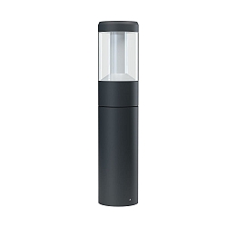 Sokkelarmatuur ENDURA� STYLE LANTERN MODERN 50CM cilindrisch, schakelbaar IP44, donkergrijs 