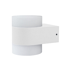 Wandarmatuur voor buitenshuis ENDURA� STYLE UPDOWN PUCK up down IP44, wit