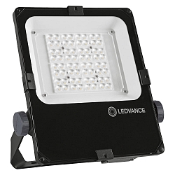 Strijklicht FL PFM ASYM 45X140 50W 4000 K BK asymmetrisch IP66, zwart