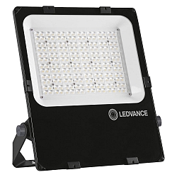 Strijklicht FL PFM ASYM 45X140 150 W 3000 K BK asymmetrisch IP66, zwart