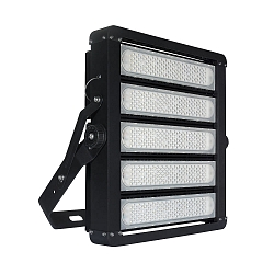 Strijklicht ECO HIGH POWER FLOODLIGHT 500W 840 W 5-voudig, 3-polig, schakelbaar IP65, zwart 