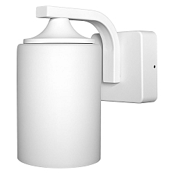 Wandarmatuur voor buitenshuis ENDURA� CLASSIC LANTERN CYLINDER down, cilindrisch E27 IP43, wit dimbaar