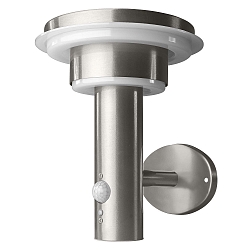 Wandlamp op zonne-energie ENDURA� STYLE SOLAR WALL SENSOR DOUBLE CIRCLE met schakelaar, met sensor, met batterij IP44