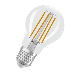 Filamentlamp standaardvorm CLASSIC A60 GLOWDIM Dim-To-Warm A60 helder E27 7W 806lm 2200-2700K 320� CRI 80-89 dimbaar