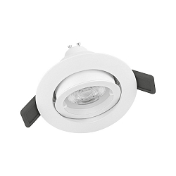 recessed luminaire KIT LEDR GU10 8.3W CRI90 3000K DIM IP20, 8,3W 575lm 3000K 36� 36� CRI 90