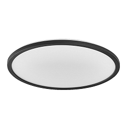 Plafondarmatuur SMART ORBIS UL SLIM BL 400 RGBTW BK Tunable White, RGBW, bedienbaar via WLAN / WIFI, dimbaar