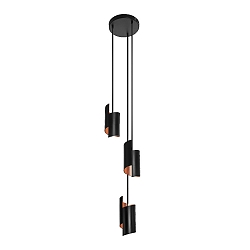 SMART+ WIFI DECOR TWIST PENDANT TW 3-vlams, Tunable White, bedienbaar via WLAN / WIFI, dimbaar