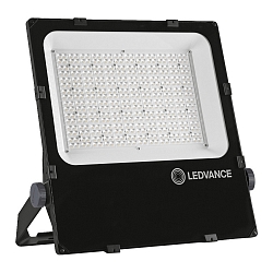 floodlight FL PFM DA SYM R30 290W 4000K BK DALI controllable, symmetrical IP66, black