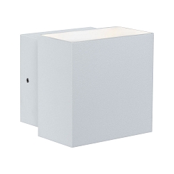 Paulmann Wall luminaire LED Cybo square, 2x3W, 10x10cm, white