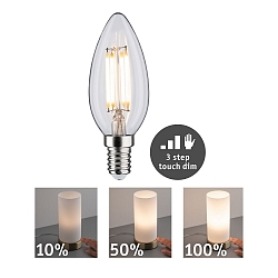 Filamentlamp kaarsvorm B35 E14 5W 432lm 2700K CRI >80 dimbaar