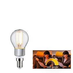Filamentlamp druppelvorm P45 Dim-To-Warm E14 5W 470lm 1800-3000K CRI >80 dimbaar