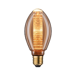 LED lamp kaarsvorm DECO INNER GLOW RING LED Peervorm E27 3,6W 120lm 1800K CRI >80 dimbaar