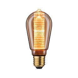 Decoratie lichtbron filament DECO EDISON INNER GLOW RING LED ST64 E27 3,6W 120lm 1800K CRI >80 dimbaar