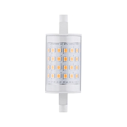 LED staaflamp R7s 78mm R7S kort, schakelbaar R7s 9W 1055lm 2700K CRI >80 