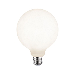 Lichtbron filament globe GLOBE G125 WHITE LAMPION V4 glad G125 mat E27 4,3W 400lm 3000K CRI >80 dimbaar
