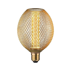 LED gloeilamp METALLIC GLOW GLOBE SPIRAL schakelbaar E27 4,2W 200lm 1800K CRI >80 