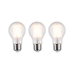 LED lamp peervorm set van 3 E27 9W 1055lm 2700K CRI 80-89