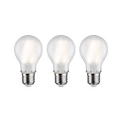 LED lamp peervorm set van 3 E27 9W 1055lm 4000K CRI 80-89
