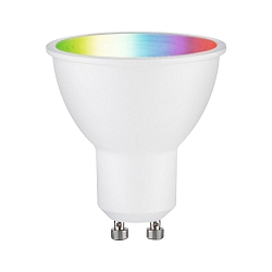 WIFI LED Smart light bulb RGBW ZigBee controllable GU10 4,8W 350lm 2200-6500K 38� CRI 80-89 dimmable