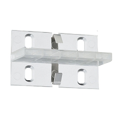 Montage beugel DUO set van 4, transparant