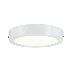 Wand- en plafondarmatuur LUNAR LED rond, medium, schakelbaar, wit mat 