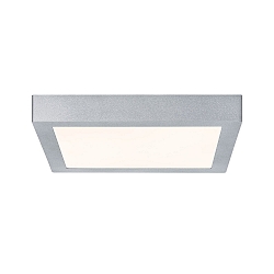 Wand- en plafondarmatuur LUNAR LED hoekig, medium, schakelbaar, chroom mat 