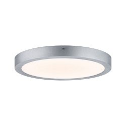 Wand- en plafondarmatuur LUNAR LED groot, rond, schakelbaar, chroom mat dimbaar