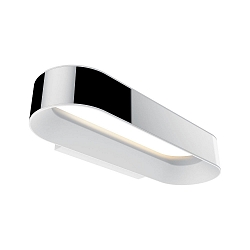 Spiegelarmatuur AGENA LED up down, indirect IP44, chroom, wit mat dimbaar