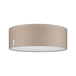 Paulmann Ceiling luminaire Mari 2 flames with fabric shade E27 max. 2x20W, beige