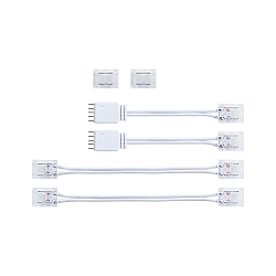 1-fase lengteconnector MAXLED FULL LINE COB set van 2, wit
