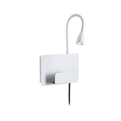 Leesarmatuur HALINA LED met USB-aansluiting IP20