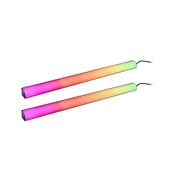 light bar set of 2, RGB IP20, black dimmable