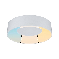 Plafondarmatuur HOMESPA CASCA LED klein, CCT Switch IP44, wit dimbaar
