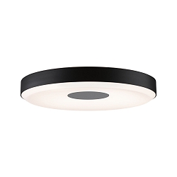 Plafondarmatuur PURIC PANE II up down, rond IP20, grijs, zwart dimbaar