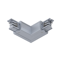 3-fase L-connector PRORAIL3 aarde buiten, zilver