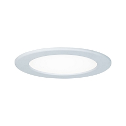 Inbouwarmatuur QUALITY PREMIUM PANEL LED rond IP44, wit  850lm 4000K 120� 120�