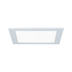Inbouwarmatuur QUALITY PREMIUM PANEL LED hoekig IP44, wit  1450lm 4000K 120� 120�