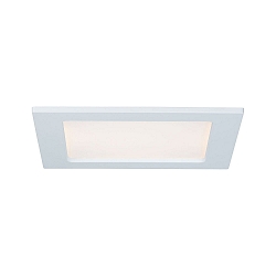 Inbouwarmatuur QUALITY PREMIUM PANEL LED hoekig IP44, wit  780lm 2700K 110� 110�