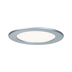 Inbouwarmatuur QUALITY PREMIUM PANEL LED rond IP44, chroom mat  780lm 2700K 110� 110�