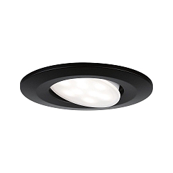 Inbouwarmatuur CALLA LED draaibaar LED IP65, zwart mat 6W 500lm 4000K CRI 80-89