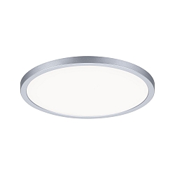 LED Recessed Panel AERO VariFit DIM, round, IP44, � 23cm, 18W 4000K, 3-step dimmable, chrome matt