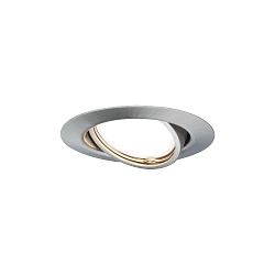 Inbouwarmatuur BASE draaibaar, set van 1 GU10 IP20, ijzer geborsteld  350lm 3000K 100� 100� CRI >80